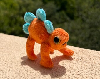 Mini Dino Plushie (slightly wonky legs)