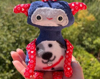 Edgar, the Handmade Plushie