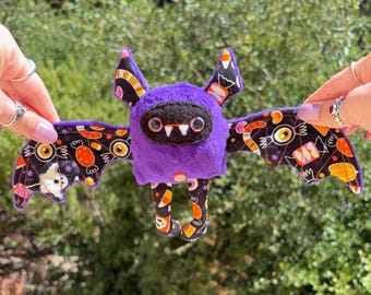 Batty Boop , the Handmade Bat Plushie