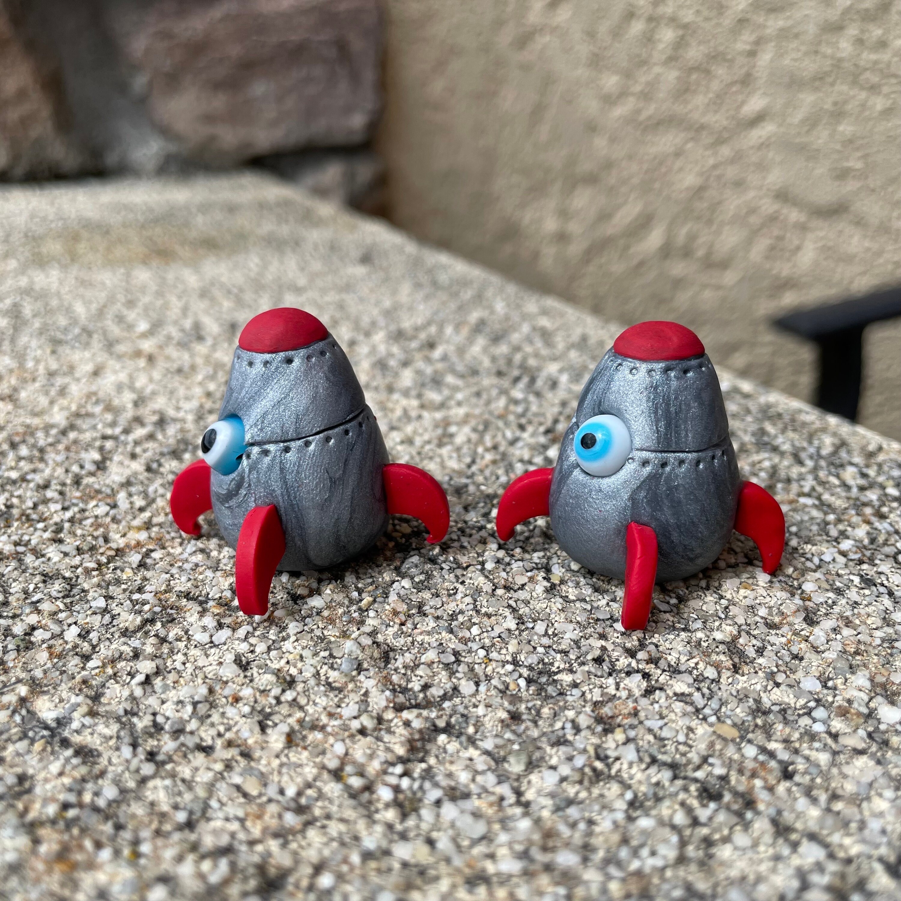 Space Ship Pal, Rocket Ship, Unique Gift, Desk Decor , Cute, Handmade ...