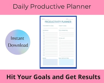 Täglicher Produktiver Planer