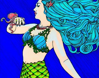 Mermaid Print