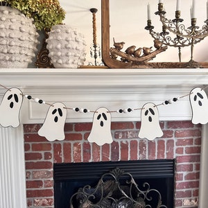 Halloween Ghost Garland  Fall Halloween Decor