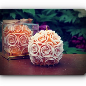 Candles Handmade, Flower Candles, Boxes Centerpiece, Gift Boxes