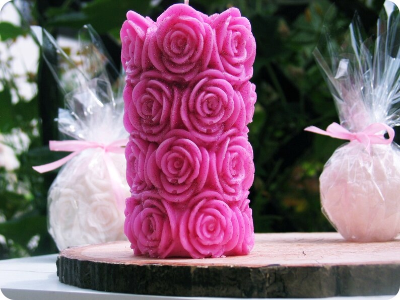 Pillar Candles Pillar Wedding Candles Candles Pillar Large Etsy