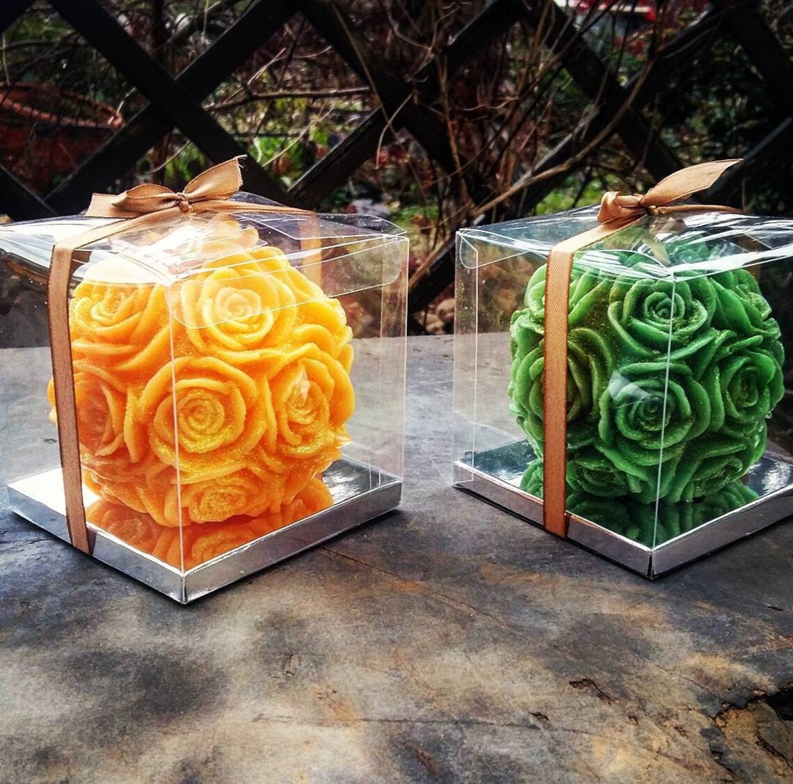 Yellow Candles Yellow Rose Decor Yellow Decorations for Etsy