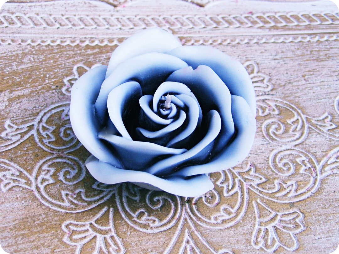 Candle Homemade, Black White Candle, Rose Candle, Homemade Decor