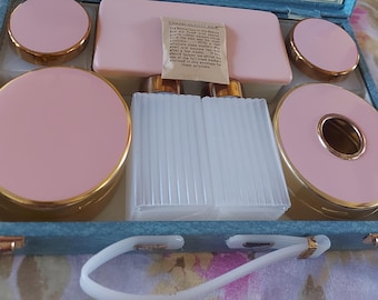 Vintage Sirram Beauty Box Travel Vanity Case