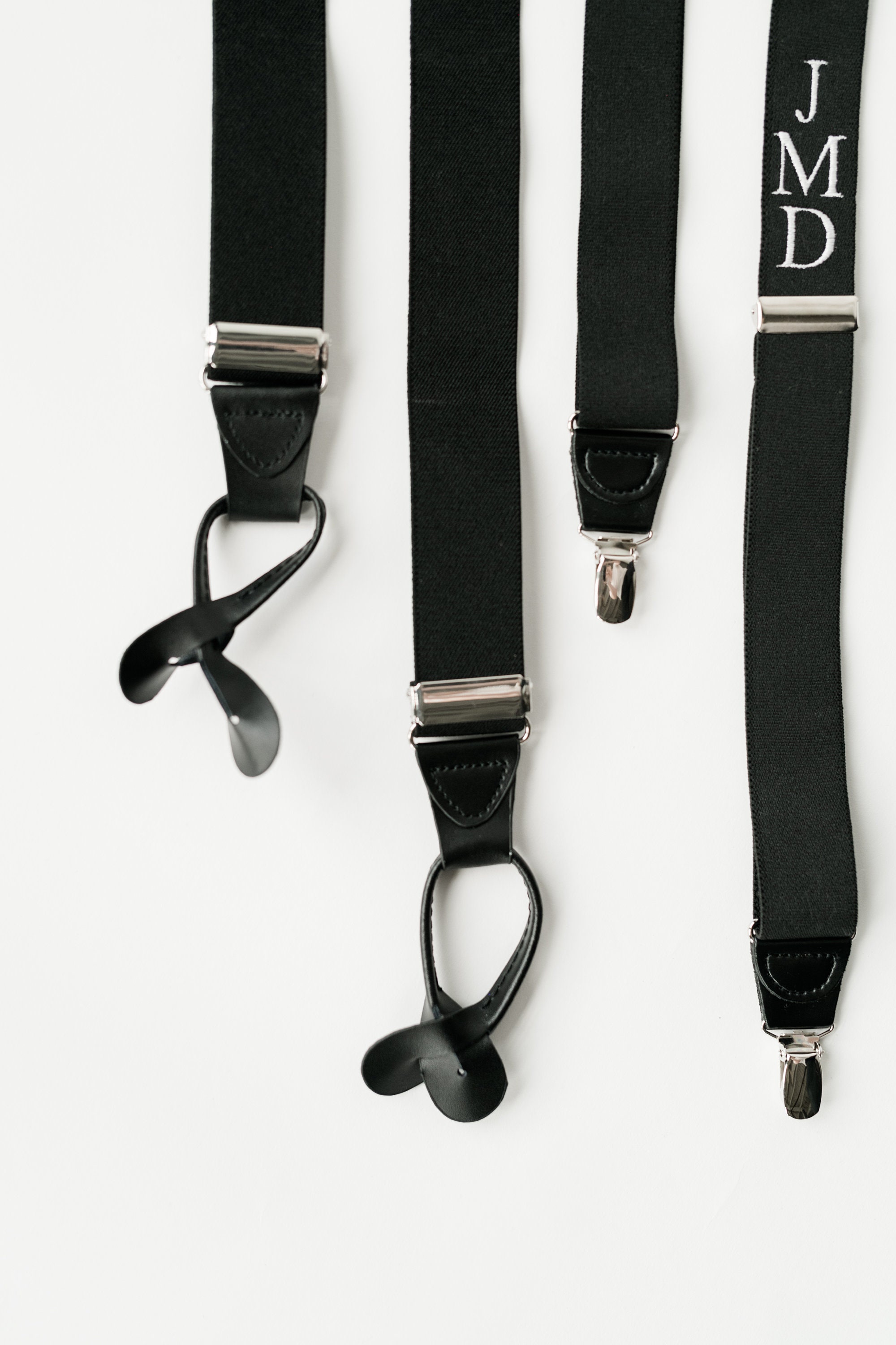 BEST SELLING Monogram Men's Suspenders Wedding Personalized