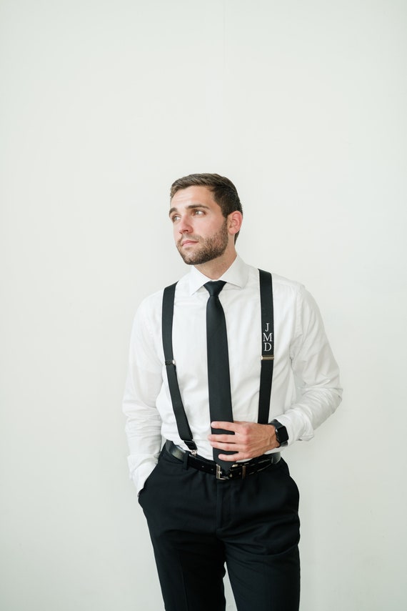 BEST SELLING Monogram Men's Suspenders Wedding Personalized Suspenders Personalized Groomsmen Gift Idea Monogrammed Suspender Modern Classic - Etsy Israel BEST SELLING Monogram Men's Suspenders Wedding Personalized Suspenders Personalized Groomsmen Gift Idea Monogrammed Suspender Modern Classic - Etsy Israel