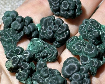 You Pick!Best Raw Green Bubbly Velvet Malachite Crystal Stone From African/Healing Crystals/Display/Energy Stone/Specimen/Fibrous Malachite