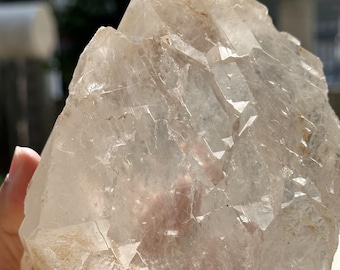 Natural Himalayan Elestial Castle Quartz Crystal Cluster/Record-keeper Energy Crystal/Healing Crystal/Meditation/Specimen/Collection-1346 g