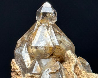 You Pick! Skeletal Fenster Quartz Nirvana Crystal Point with Golden soil-Pakistan/Himalayan Skeleton crystal/Energy Quartz(25th Mar Updated)