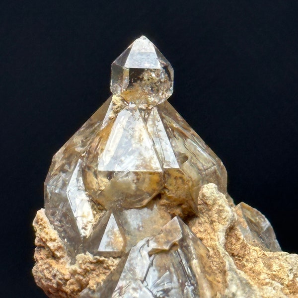 You Pick! Skeletal Fenster Quartz Nirvana Crystal Point with Golden soil-Pakistan/Himalayan Skeleton crystal/Energy Quartz(25th Mar Updated)