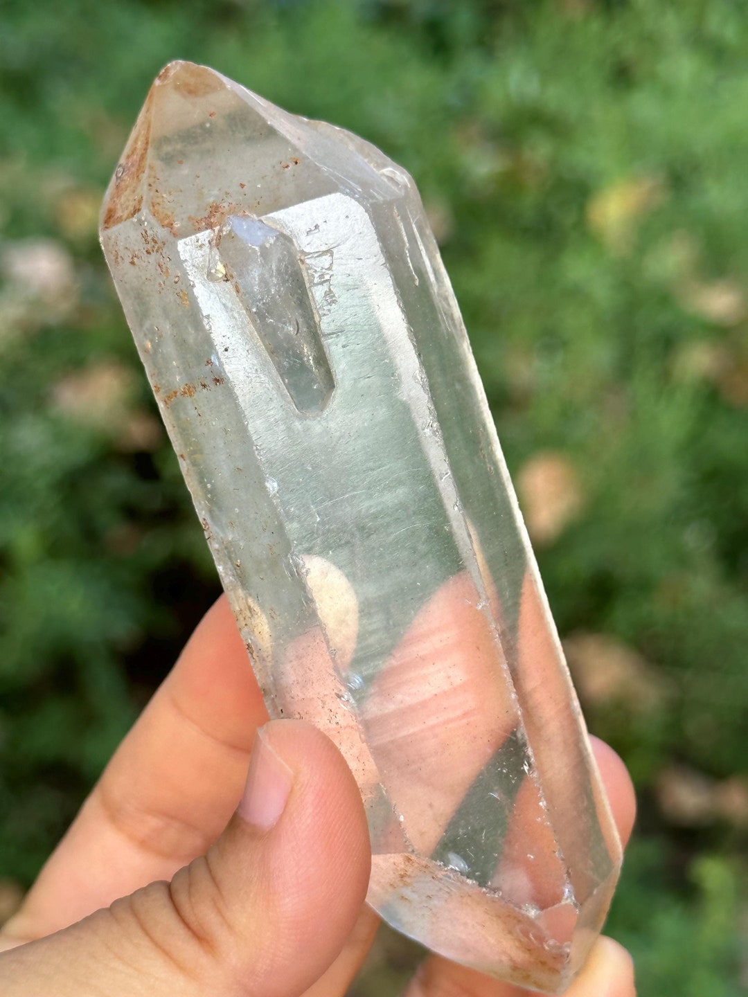 Clear Himalayan Double Terminated Quartz Crystal ET Crystal/record ...