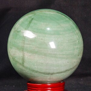 8.832lb Extra Large AVENTURINE Sphere On Etsy/Green Aventurine Ball/Crystal Healing/Calm/Comfort/Metaphysical Energy/Gift-220mm-14520g3053 image 5