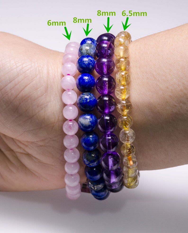 AAAAA 6mm 8mm 10mm Rose Quartz Beads Bracelet women Etsy aaaaa-6mm-8mm-10mm-rose-quartz-beads-bracelet-women-etsy