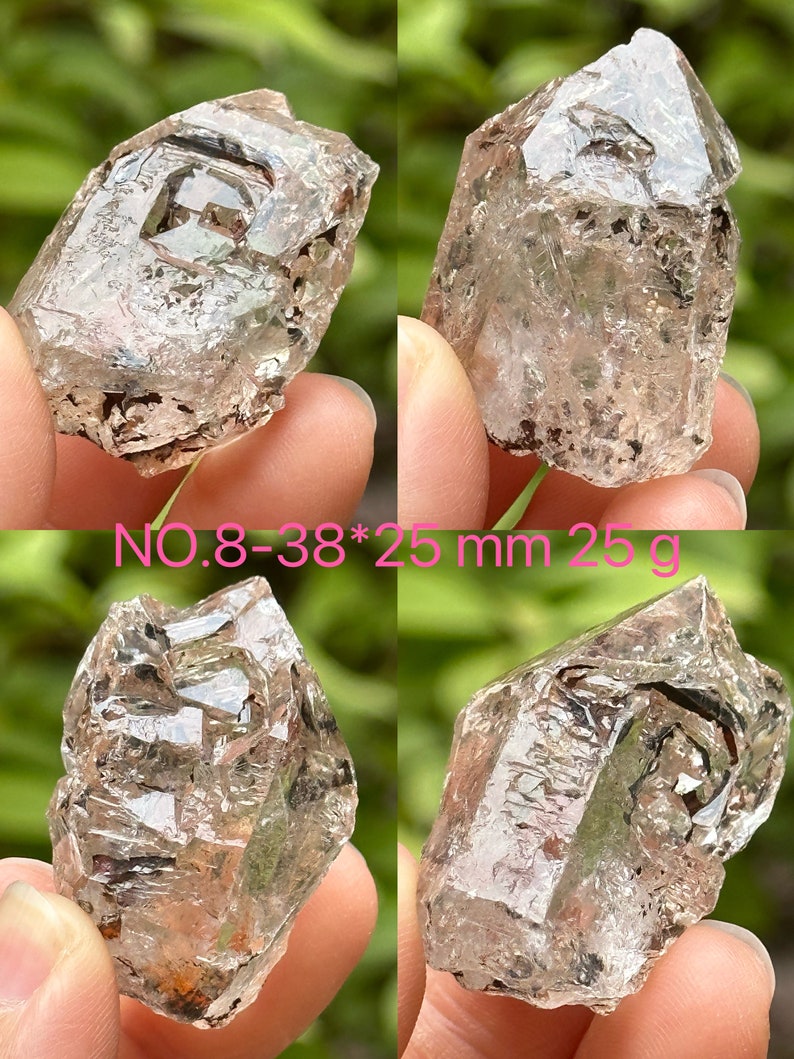 You Pick Skeletal Window Quartz Crystal Point Origin-Madagascar/Rare Skeleton Fenster Scepter Crystal/Energy Quartz/Nirvana Crystal Healing NO.8