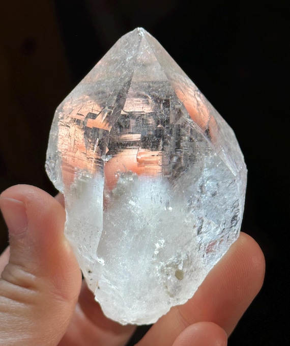 Hashupi Stunning Clear Himalayan Quartz Crystal/energy/reiki