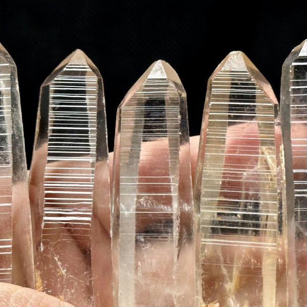 You Pick!Clear Lemurian Seed Quartz Crystal Point/Himalayan Striation Receiver Generator Quartz(updated on 30th Apr.)