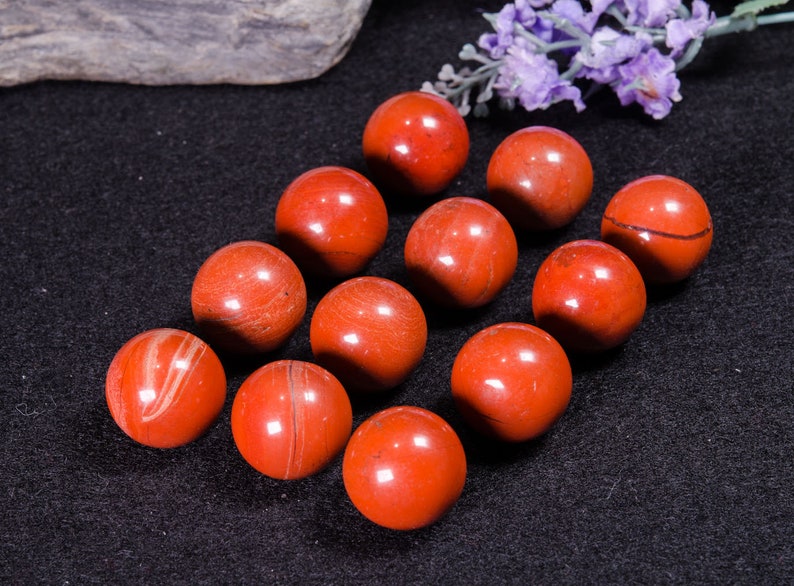 Red Jasper Quartz Crystal Sphere/red Jasper Crystal Ball - Etsy