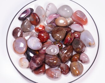 Cristallo di quarzo pietra agata minerale 20-30mm per ornamenti ciondolo 