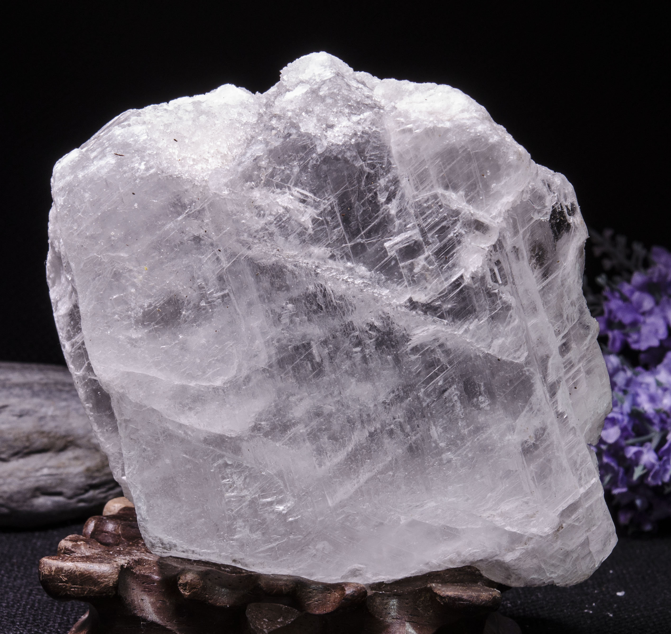 Large Clear Gypsum Crystal Quartz Point/White Raw Selenite Etsy