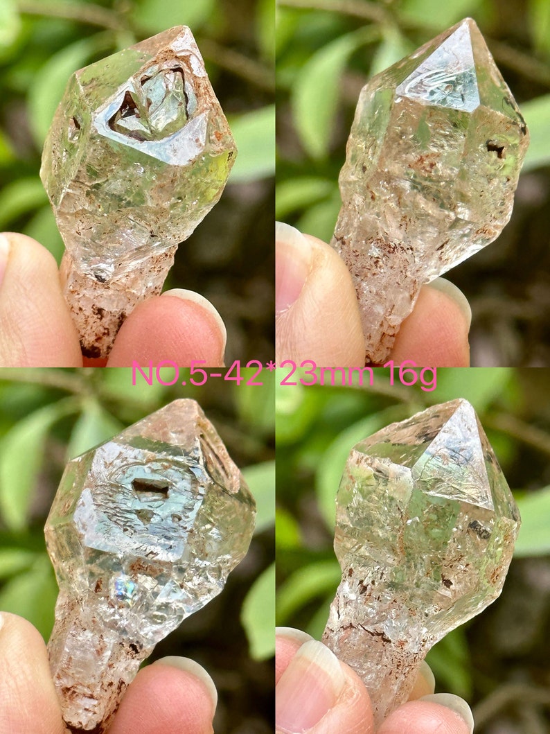 You Pick Skeletal Window Quartz Crystal Point Origin-Madagascar/Rare Skeleton Fenster Scepter Crystal/Energy Quartz/Nirvana Crystal Healing NO.5