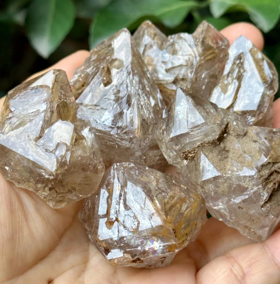 You Pick! Clear Himalayan Skeletal Quartz Fenster Crystal/double