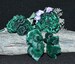 AAAAA Best Raw Green Malachite Fibrous Crystal Stone From African /Healing Crystals/Display/Bubbly/Energy Stone/Specimen/Velvet Malachite 