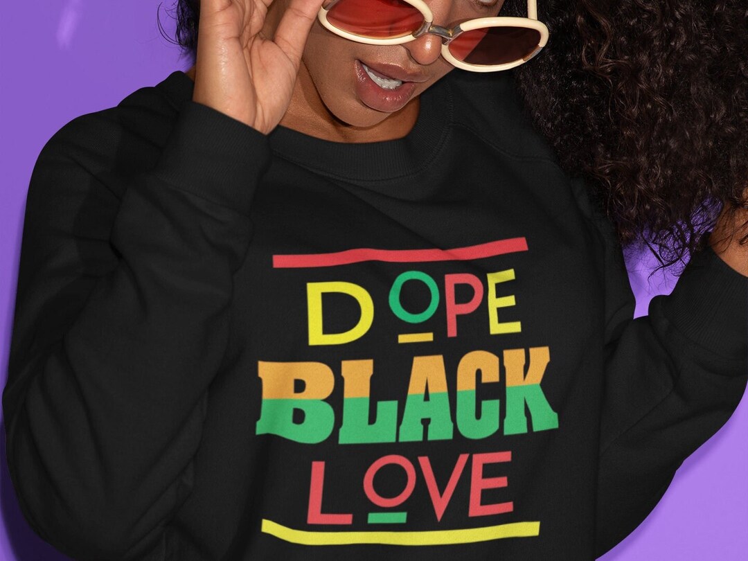 Black History Dope Black Love SVG Black Love Template for Cricut Dope ...