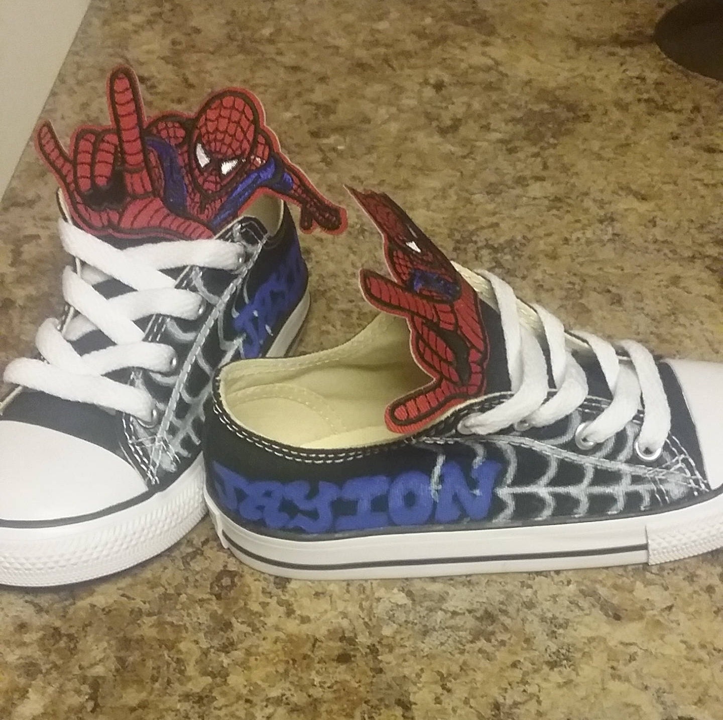 spiderman converse