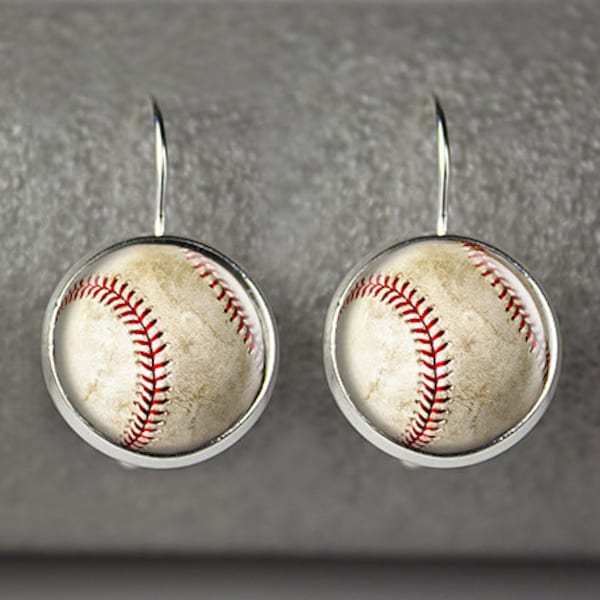 Baseball sport earrings, Baseball Moms earrings, Baseball jewelry, Baseball accessories, Baseball Moms jewelry