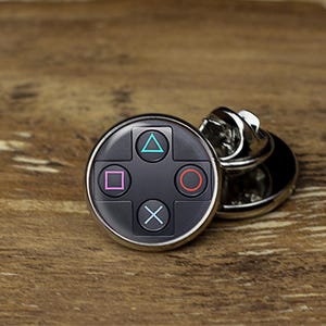 Video Game Controller Lapel Pin, Game Controller Lapel Pin, Gamer accessories