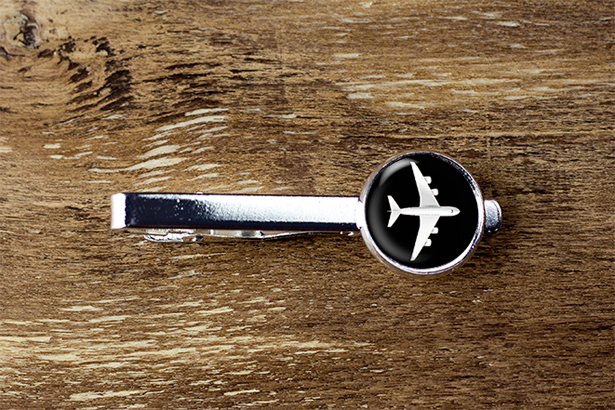 Hoogwaardige set met manchetknopen, stropdasclip en reversspeld | Perfect cadeau