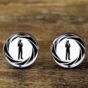 007 cufflinks, 007  jewelry
