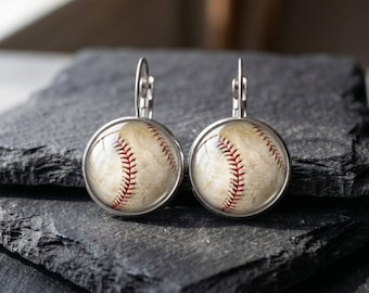 Baseball Earrings Coach Player Fan Softball Mom Sports Gift for Her