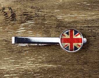 Flag of Germany with Crest Mens Tie Clip Tack Bar Flag of Germany with Crest Mens Tie Clip Tack Bar