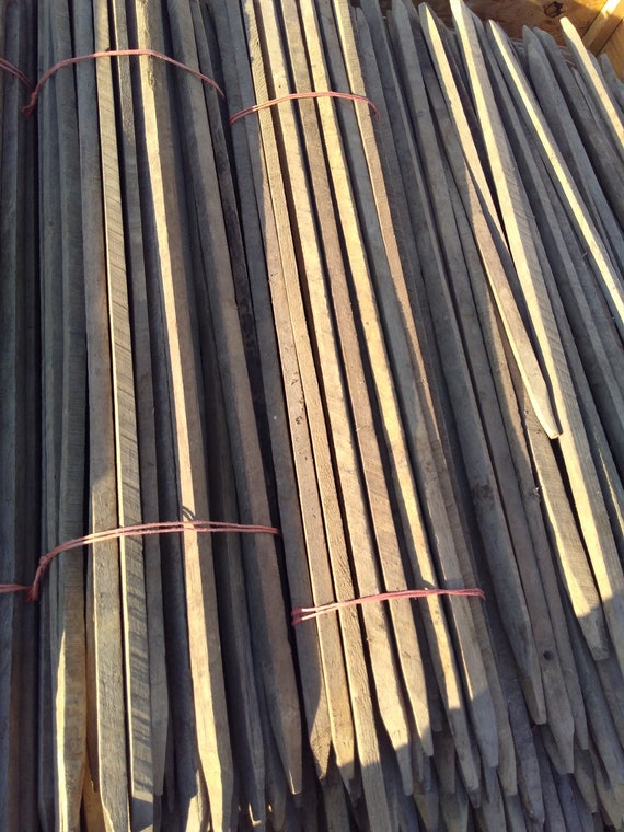 12 Sawn Primitive Antique Tobacco Sticks/Rustic/CraftsFrom Etsy