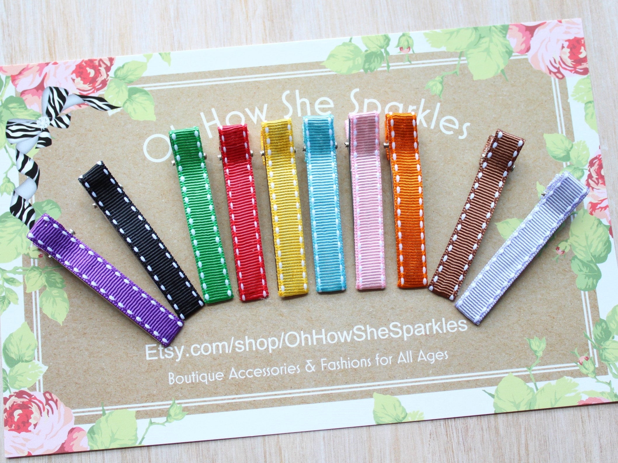 Hair Clips for Infants Baby's Toddlers and Ladies Set of | Etsy