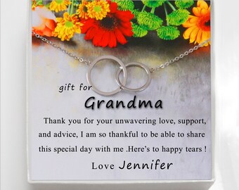 Grootmoedercadeau van bruid, cadeaus voor oma van kleindochter, cadeaus voor oma kerstcadeaus, grootmoedercadeaus