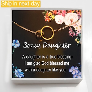 Step Daughter Gift,Step Daughter,Daughter of Groom,Bonus Daughter,Daughter of Bride,Daughter gift,Daughter in Law Gift,Adoptive Daughter