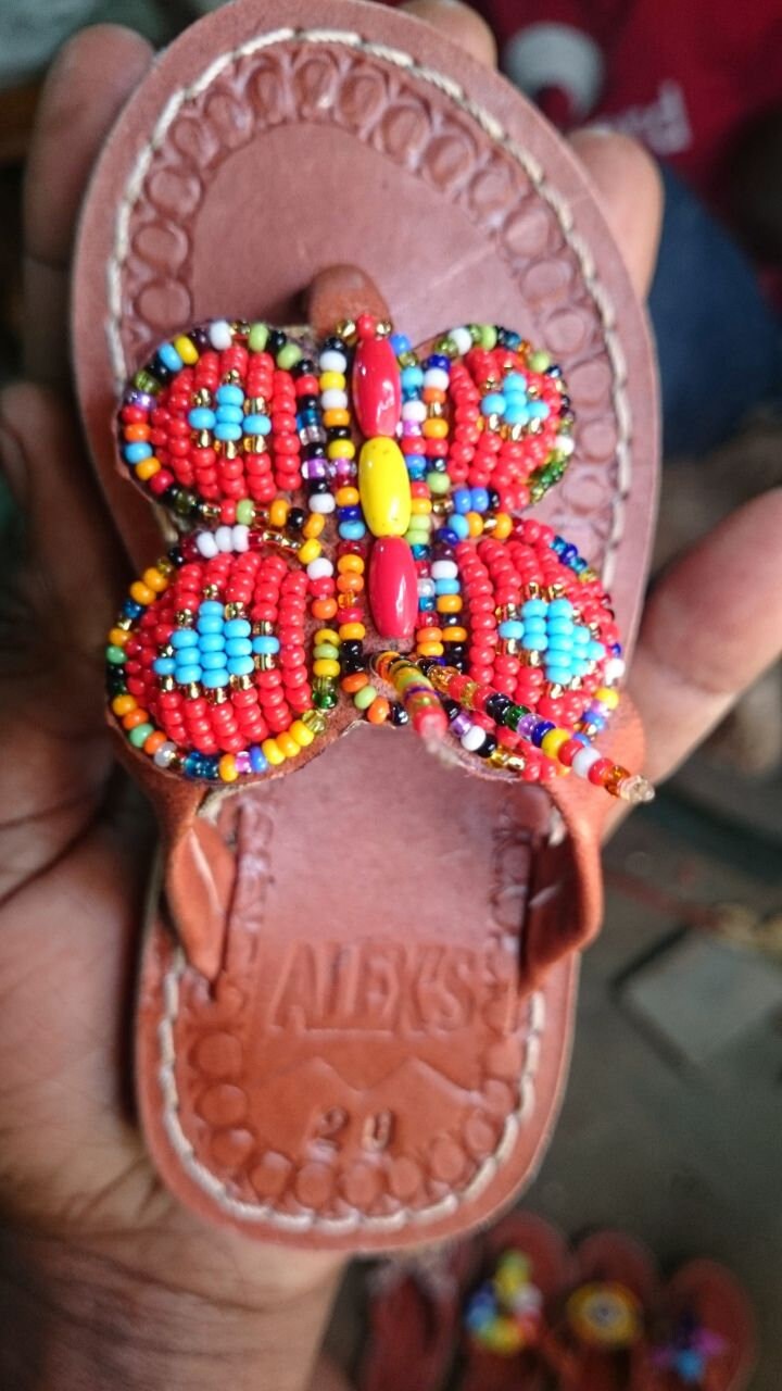 African women sandals ,women sandals,maasai sandals. | Beaded sandals,  Leather sandals women, Womens sandals