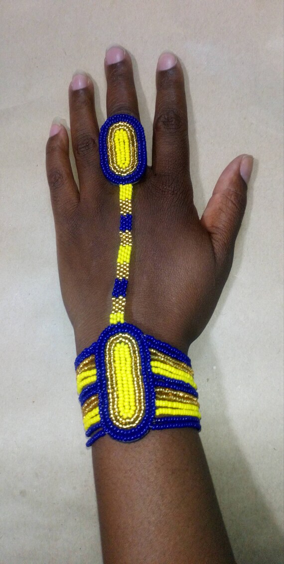 Maasai beaded bracelets, African maasai bracelet, Black and white maasa -  Afrikrea