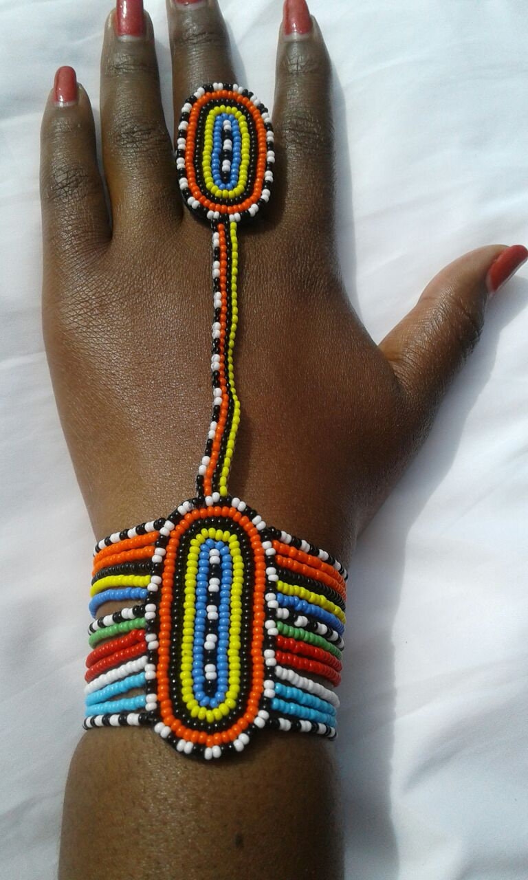 Amazon.com: Jackielyna African Maasai Beaded Traditional Ethnic Tribal Beaded  Bracelet - Kenya : Clothing, Shoes & Jewelry