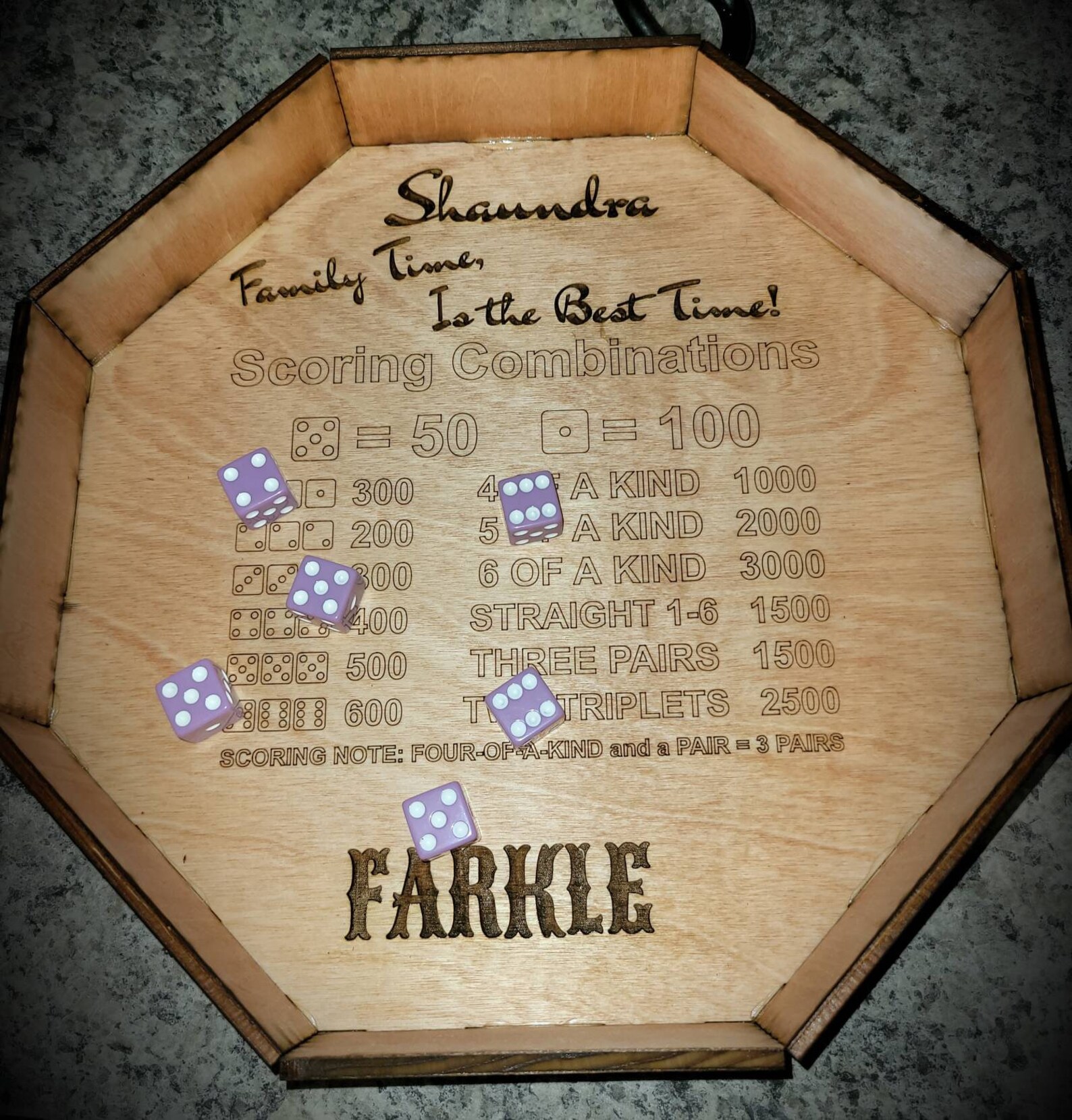 Farkle Boards - Etsy