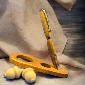 Ambachtelijke hertshoorn sumak pen pendraaiend decoratief hout gedraaid rustiek schrijven stationaire pen met draaistijl