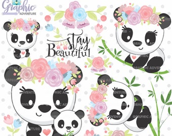 Baby Panda Clipart Etsy Baby Panda Clipart Etsy