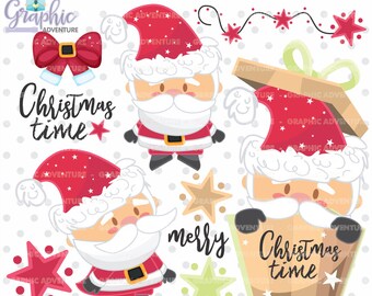 christmas clipart etsy