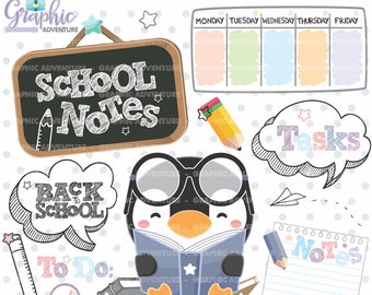 penguin graphics etsy
